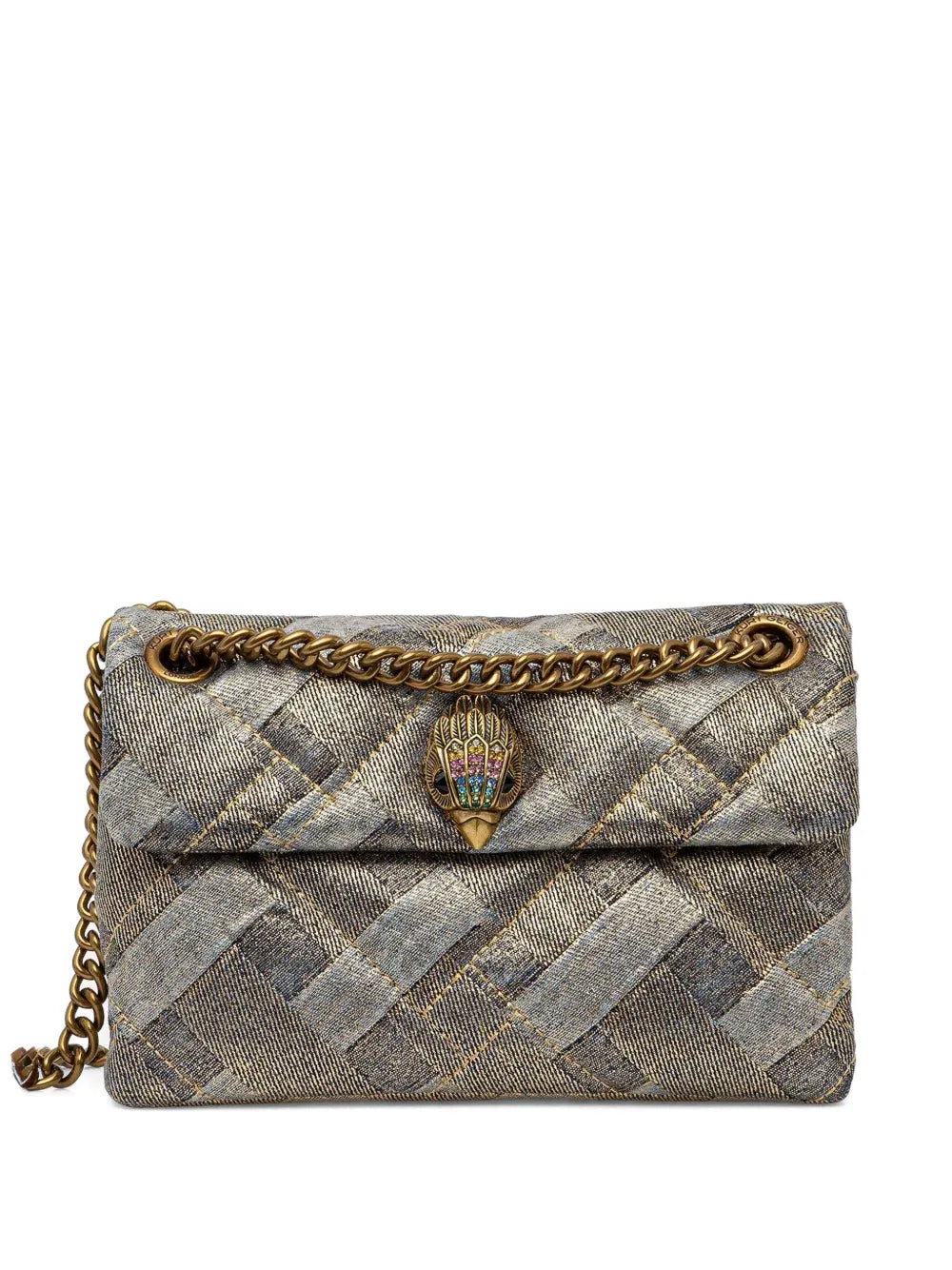 Kurt Geiger Londonquilted chain cross body bag