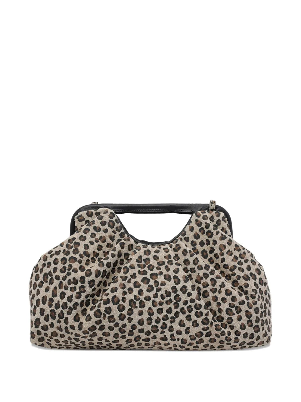 MY BEST BAGlogo leopard tote bag
