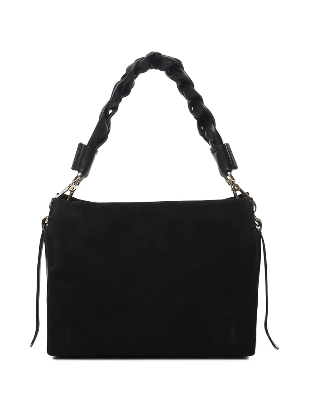Coccinellebraided handle panelled tote bag