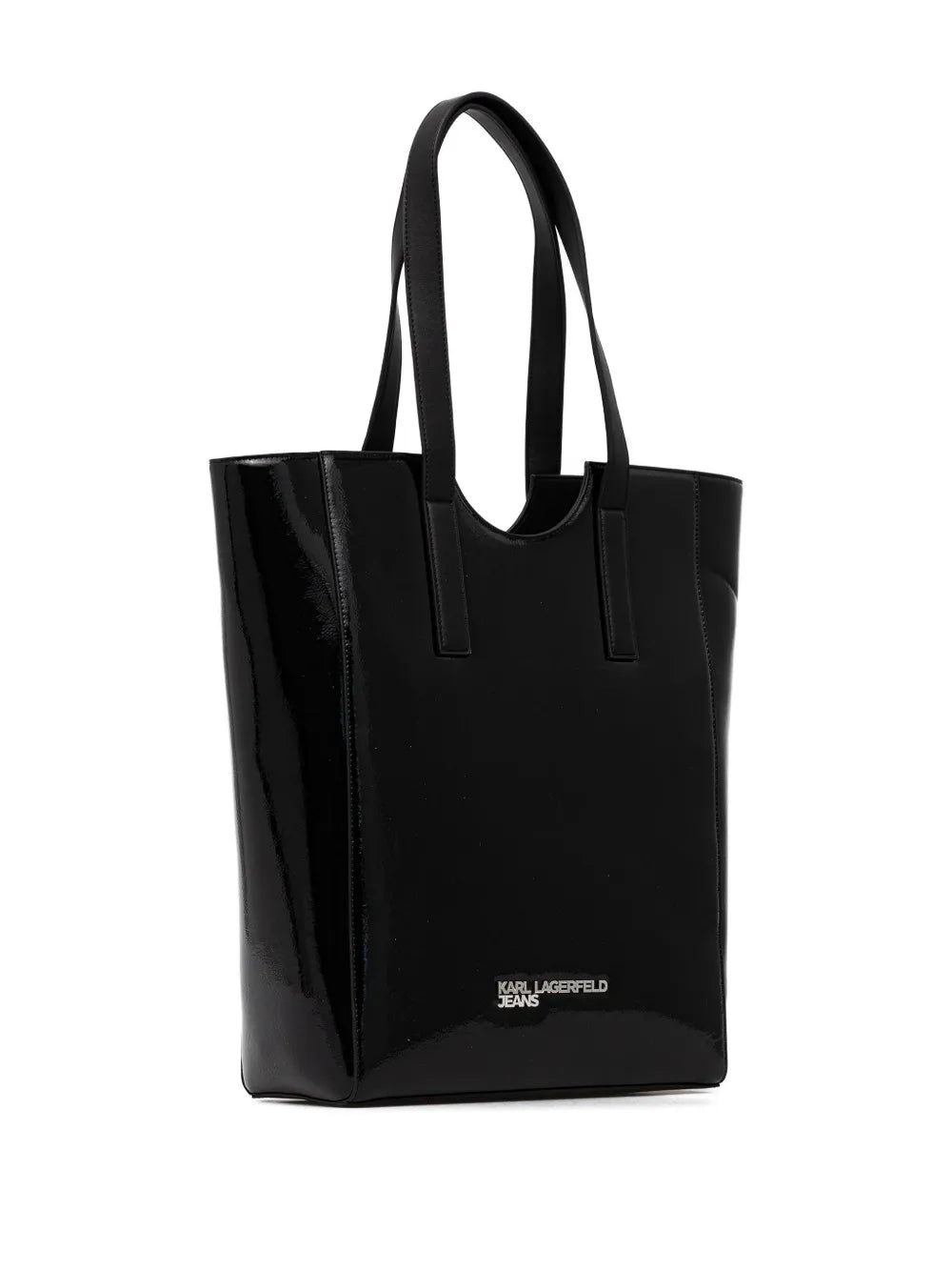 Karl Lagerfeld Jeanslogo-plaque tote bag
