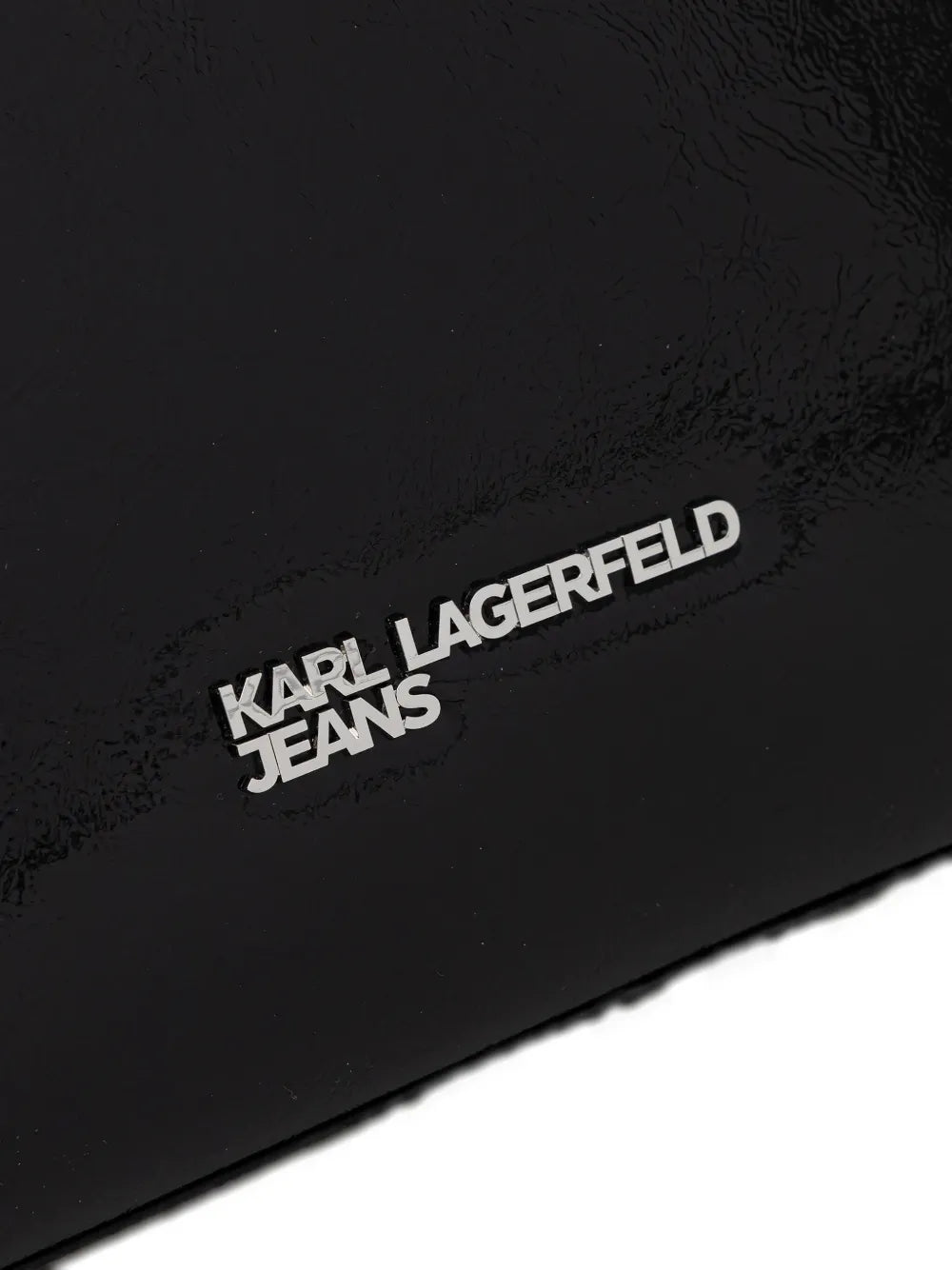 Karl Lagerfeld Jeanslogo-plaque tote bag