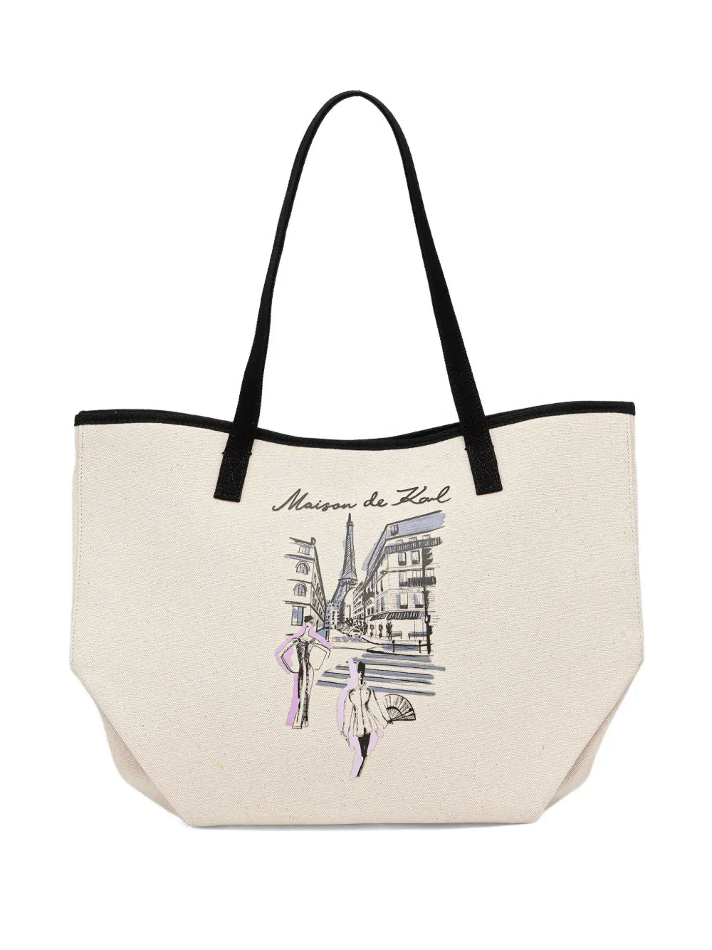 Karl LagerfeldK/Sketch printed tote bag