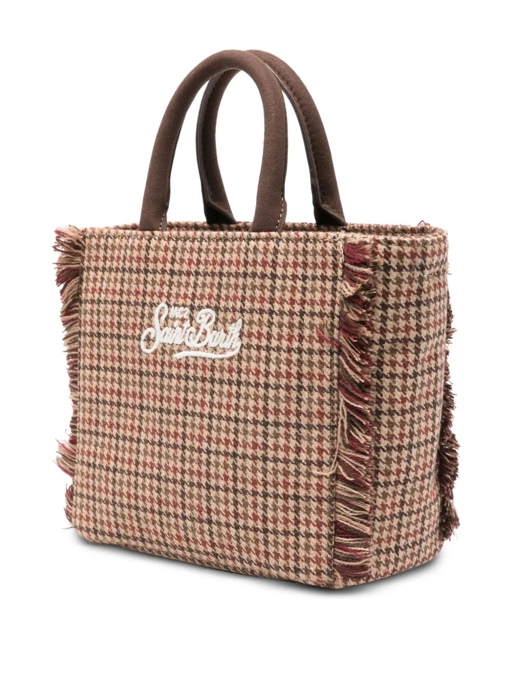 MC2 Saint Barth Kidshoundstooth tote bag