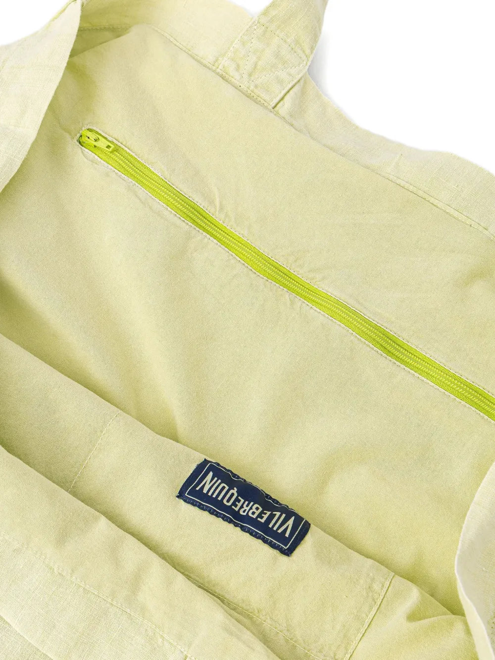Vilebrequinturtle-print linen beach bag