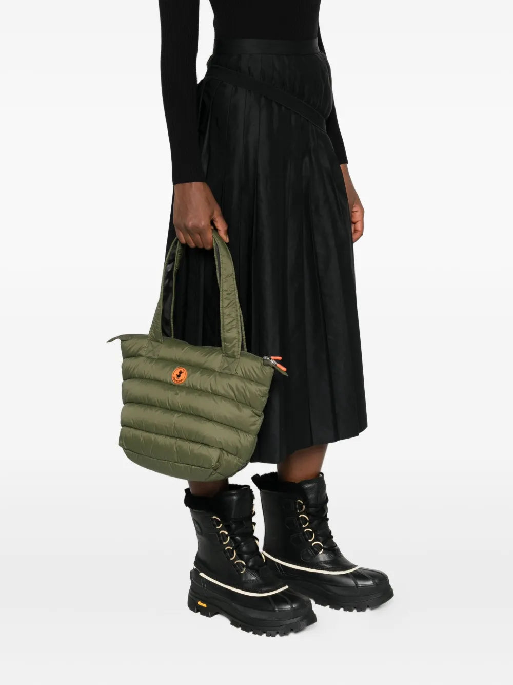 Save The Ducksmall Acoltx quilted tote bag