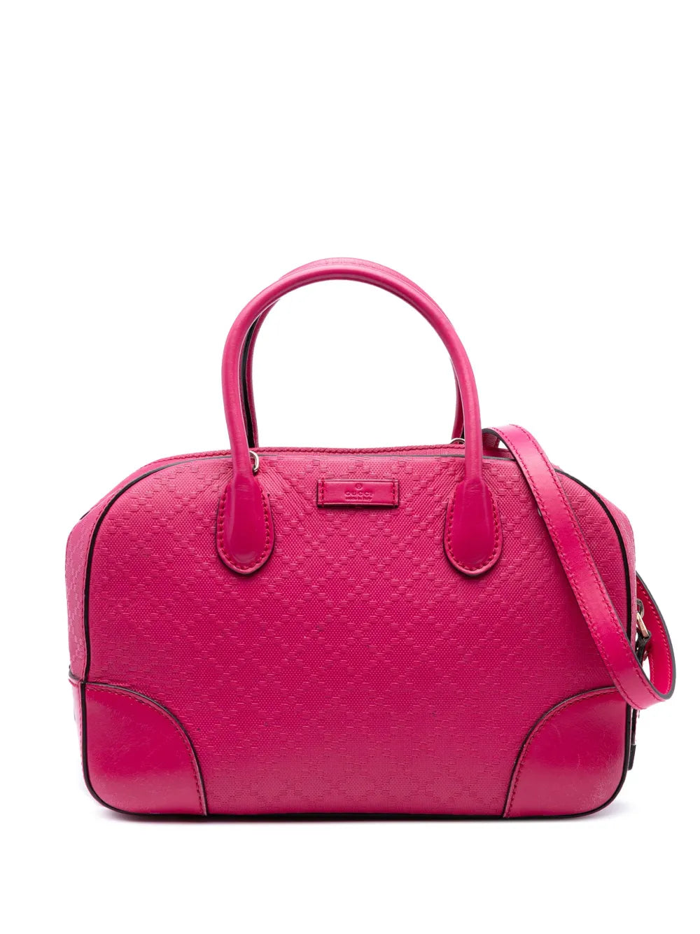 Pre-OwnedGucci Pre-Owned2016-2025 Diamante Bright Leather satchel