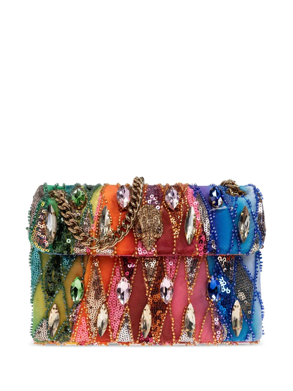 Kurt Geiger Londonmedium sequin-embellished shoulder bag