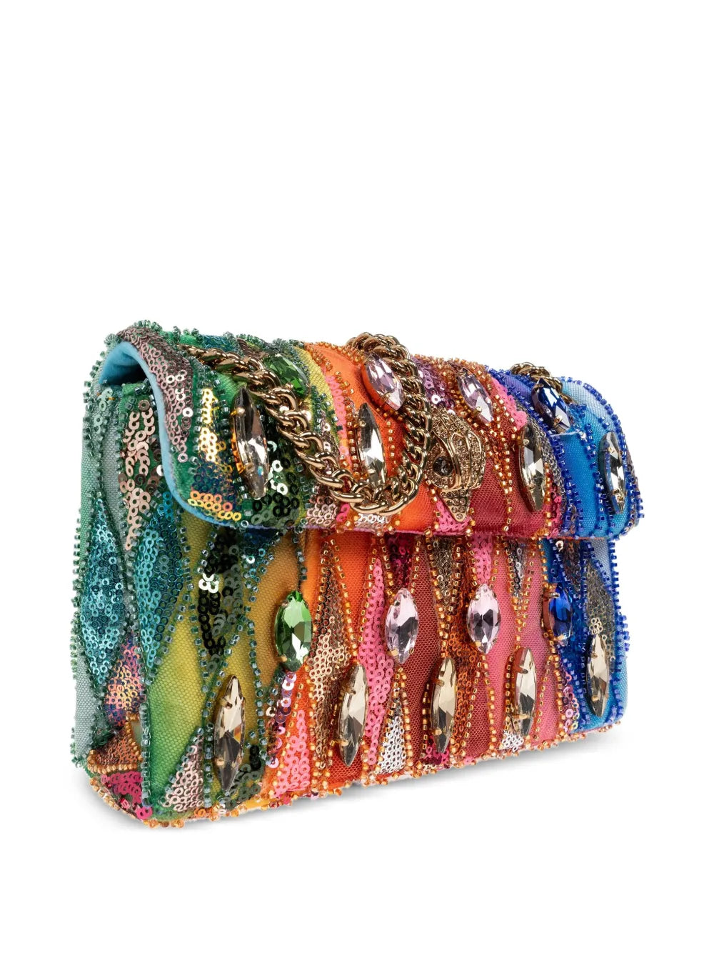 Kurt Geiger Londonmedium sequin-embellished shoulder bag