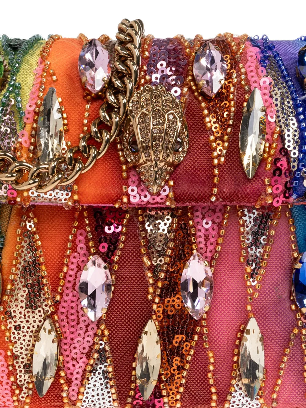 Kurt Geiger Londonmedium sequin-embellished shoulder bag