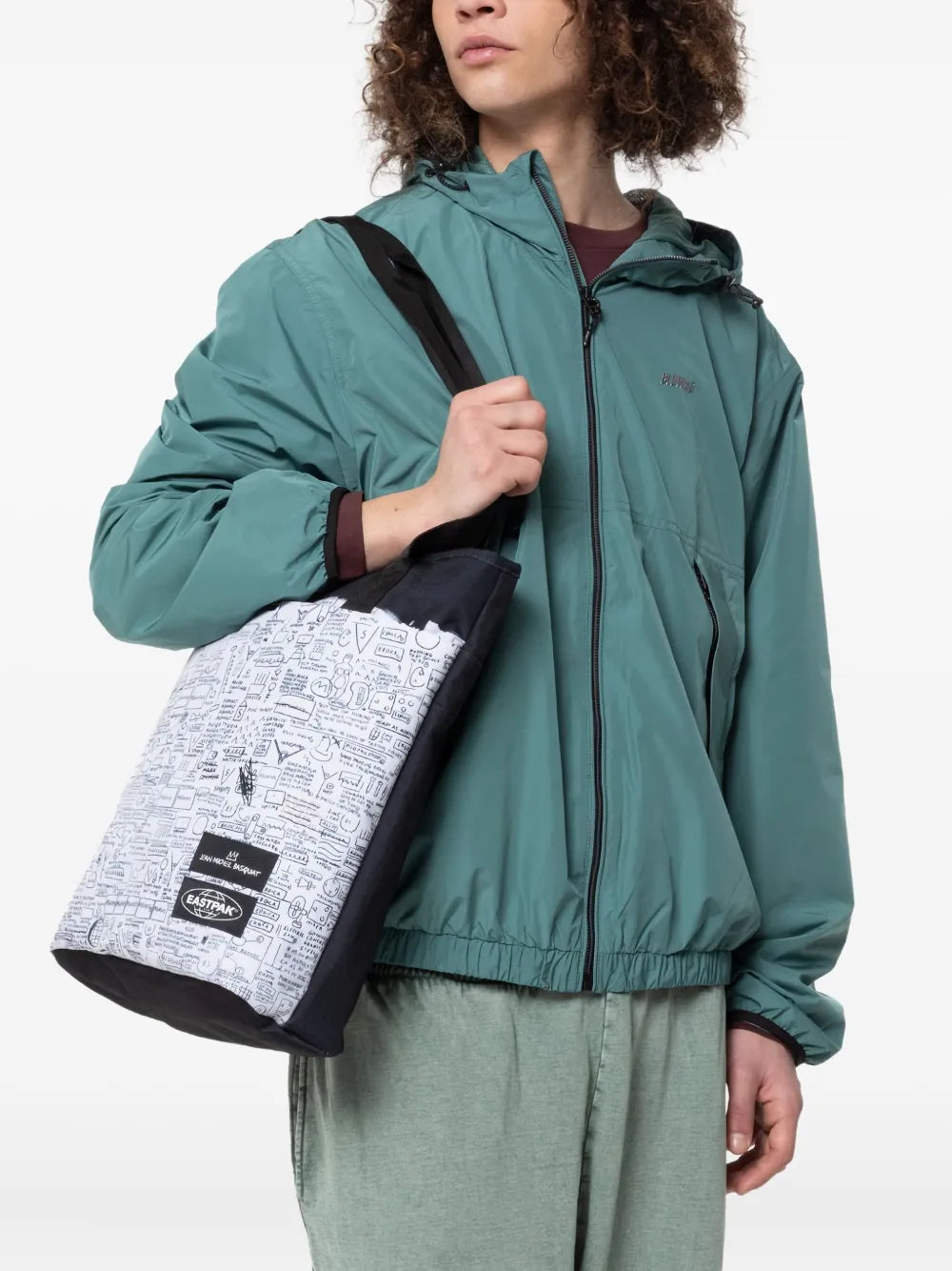 New SeasonEastpakx Jean-Michel Basquiat Shopp'r printed tote bag