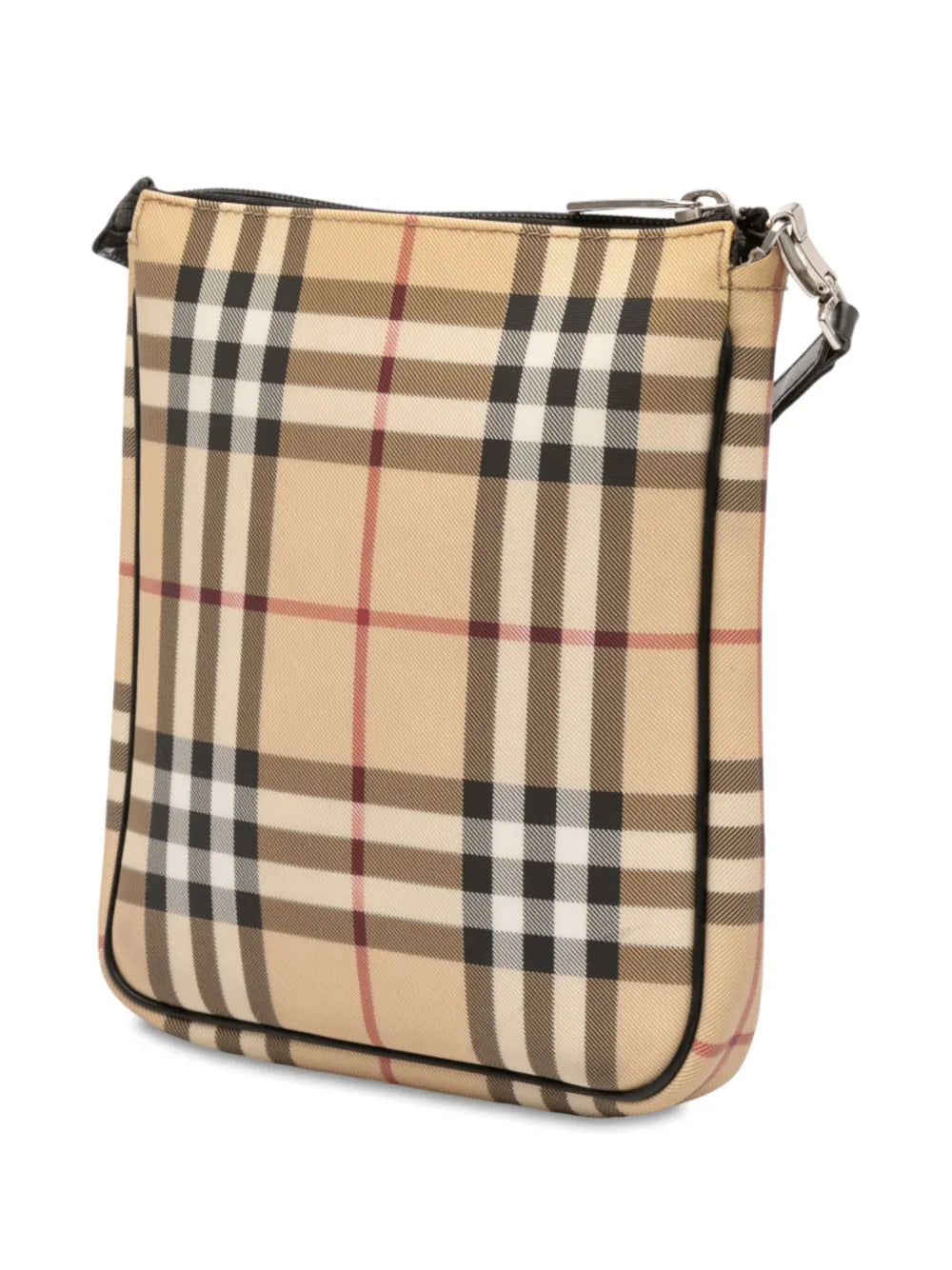 Pre-OwnedBurberry Pre-Owned2000-2017 House Check Coated Canvas crossbody bag