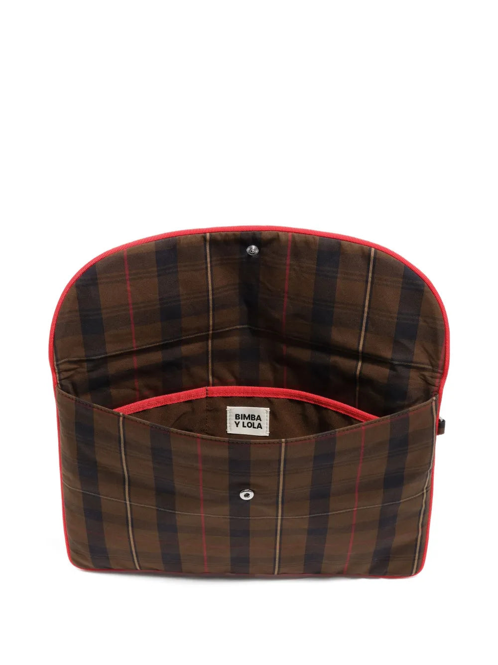 Bimba y Lolacheck-plaid laptop case