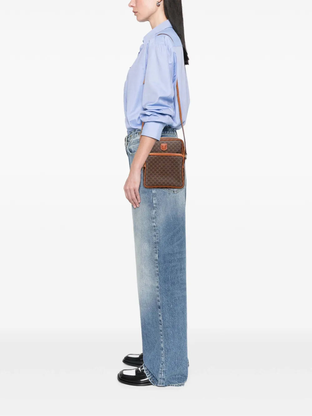 Pre-OwnedCeline Pre-Owned2005 Macadam Coated Canvas crossbody bag