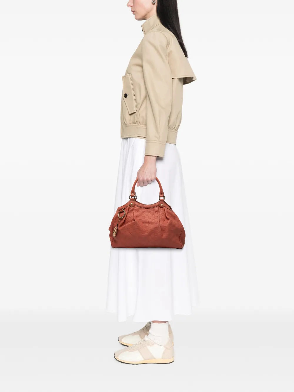 Pre-OwnedGucci Pre-Owned2000-2015 Medium Guccissima Sukey tote bag