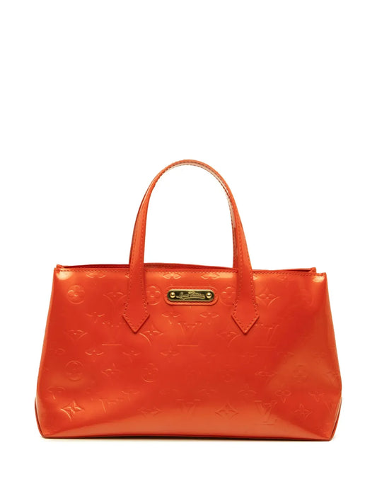 Pre-OwnedLouis Vuitton Pre-Owned2009 Monogram Vernis Wilshire PM handbag