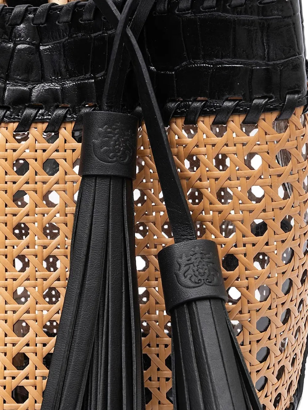 New SeasonIslamedium woven tassel tote bag