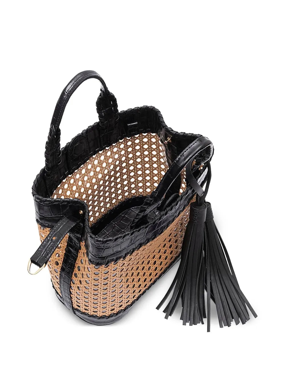 New SeasonIslamedium woven tassel tote bag