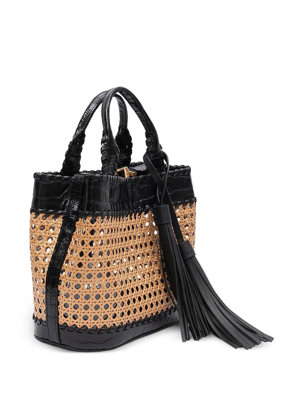 New SeasonIslamedium woven tassel tote bag