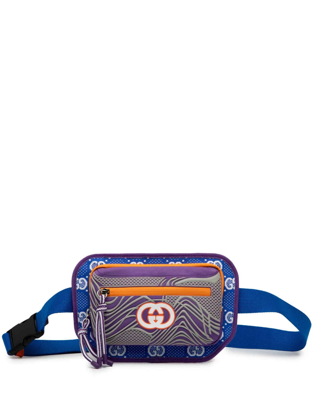 Pre-OwnedGucci Pre-Owned2016-2025 GG Nylon and Rubber belt bag