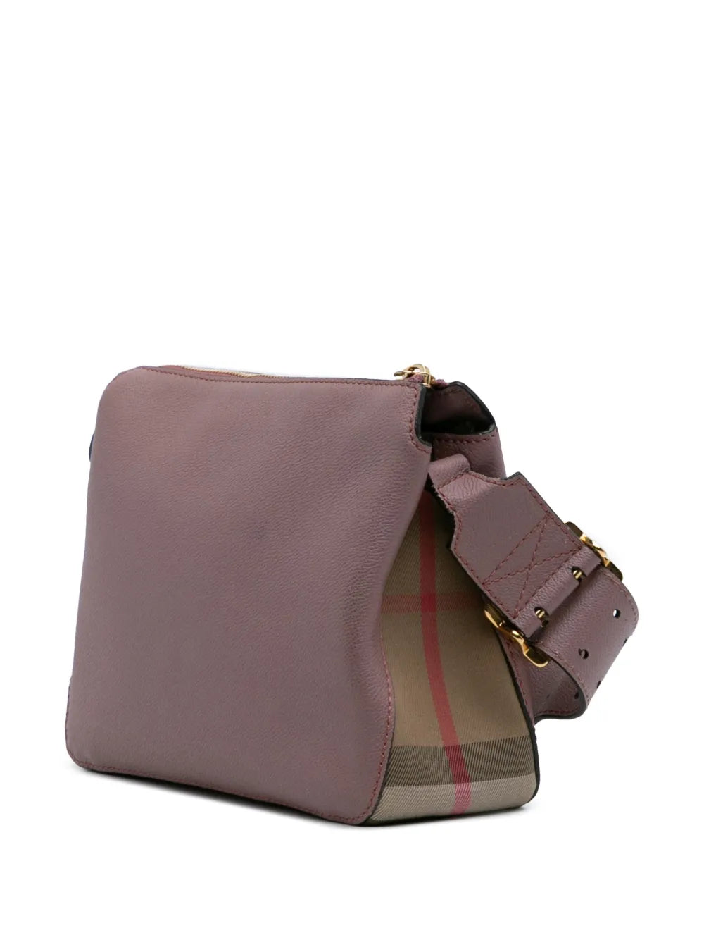 Pre-OwnedBurberry Pre-Owned2000-2017 Small Grained Calfskin House Check Helmsley crossbody bag