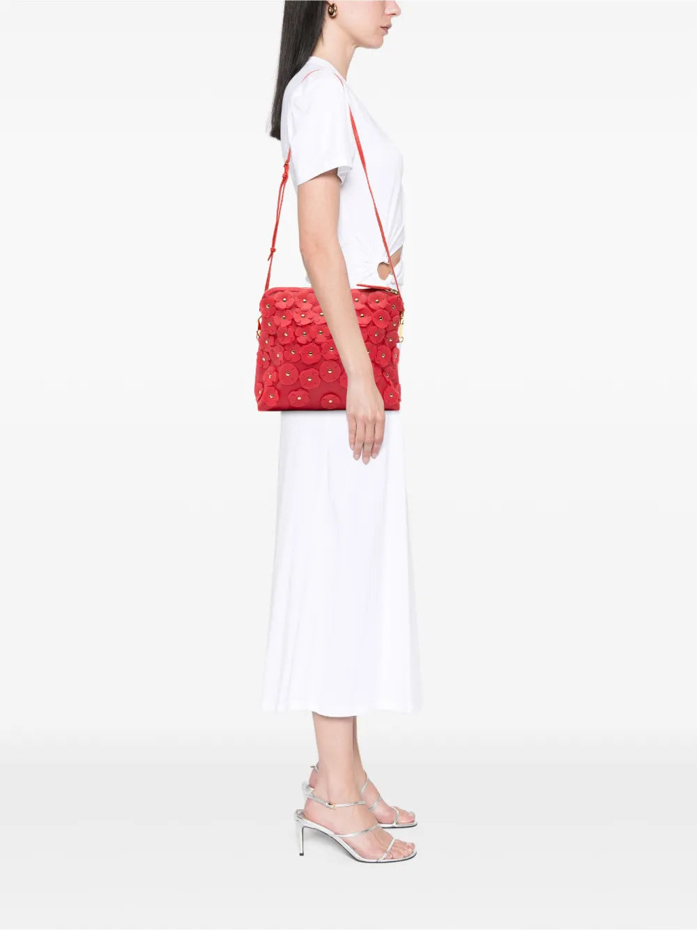 Pre-OwnedBurberry Pre-Owned2000-2017 PVC Prorsum Petal crossbody bag