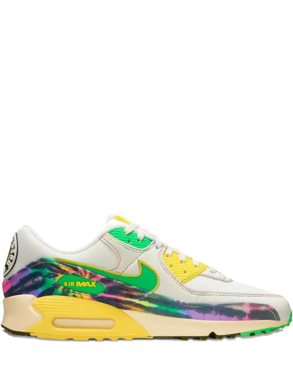 Nike X Oregon Ducks X The Grateful Dead Air Max 90 Low-Top Sneakers