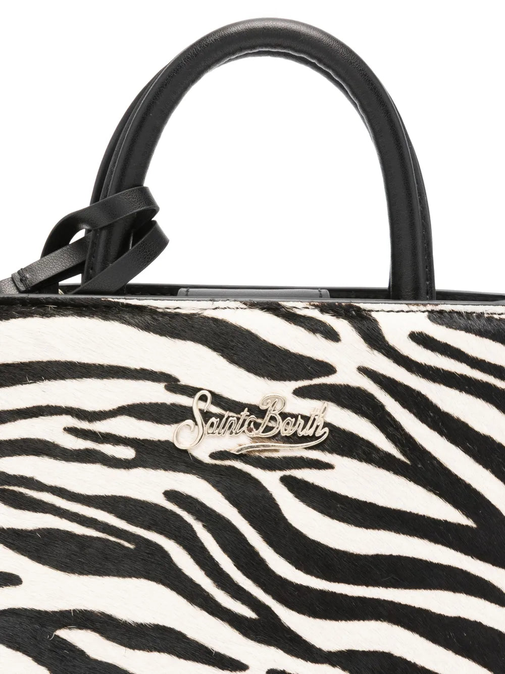 MC2 Saint Barthzebra-print mini bag