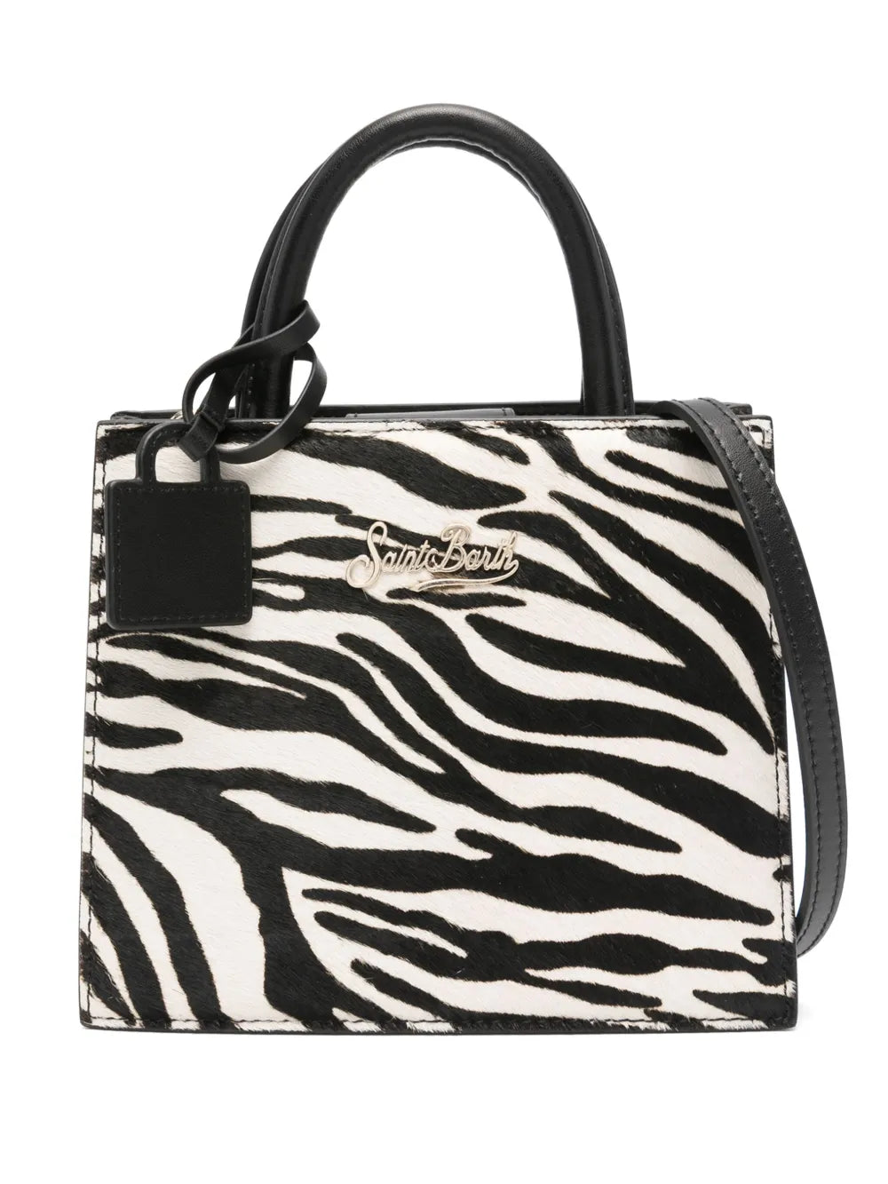 MC2 Saint Barthzebra-print mini bag