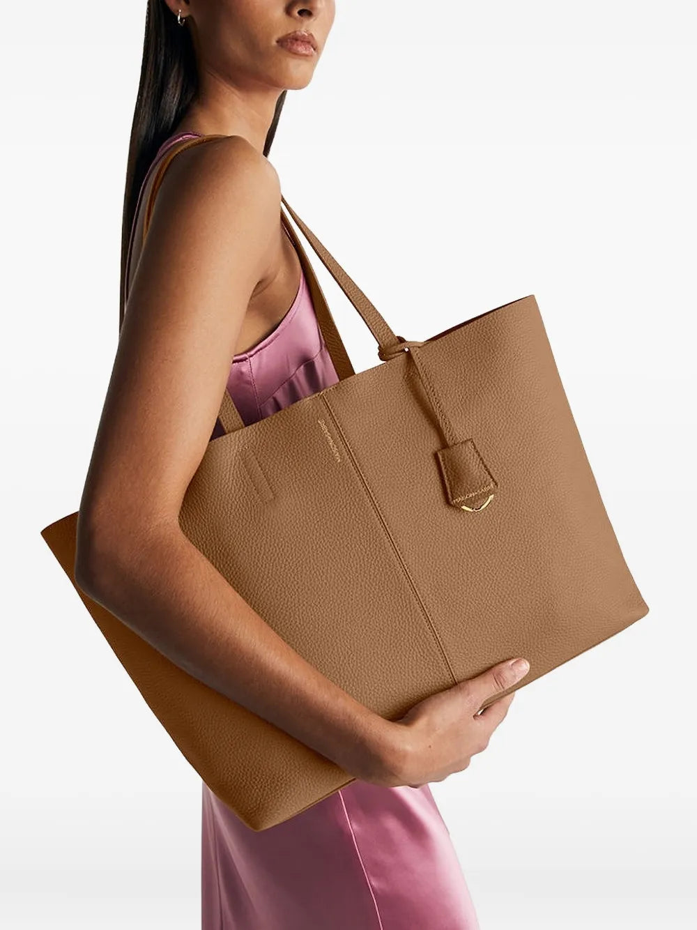 MAISON de SABRnap Soft leather tote bag