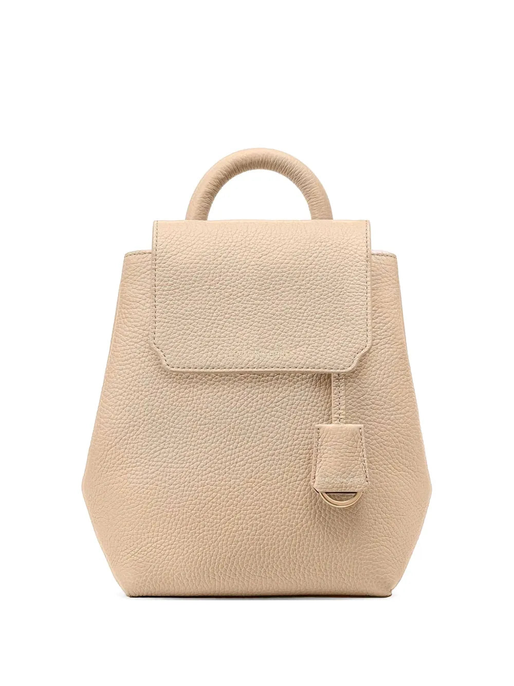 MAISON de SABRagnetic closure leather backpack