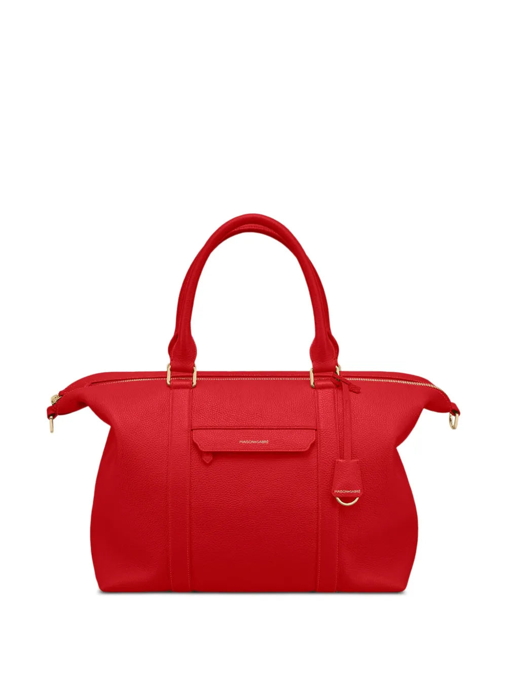 MAISON de SABReekender trapezoid-silhouette leather holdall