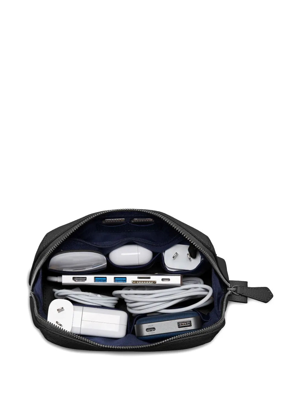 MAISON de SABRebbled zip pouch