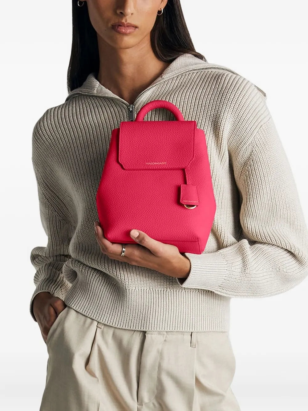 MAISON de SABRini leather backpack
