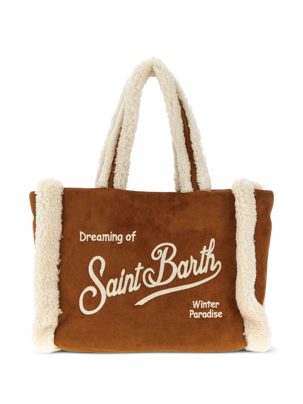 MC2 Saint BarthColette shearling-lined tote bag