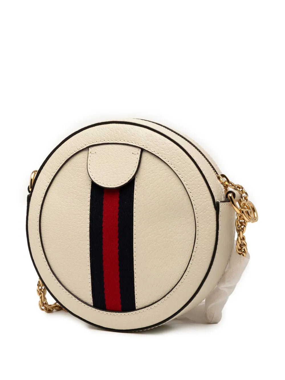 Pre-OwnedGucci Pre-Owned2016-2025 Mini Leather Ophidia Round crossbody bag