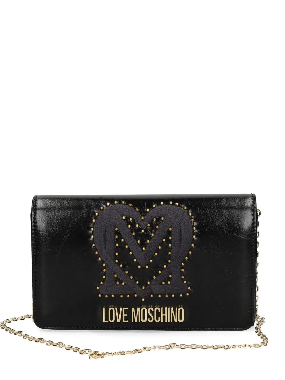 New SeasonLove Moschinostudded chain cross body bag