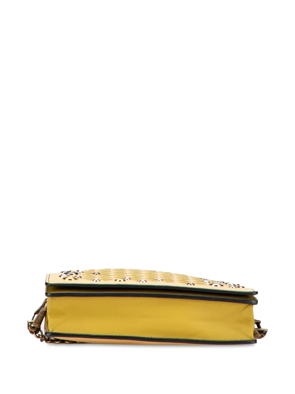 Pre-OwnedBottega Veneta Pre-Owned2012-2025 Nappa Intrecciato Studded Wallet on Chain crossbody bag