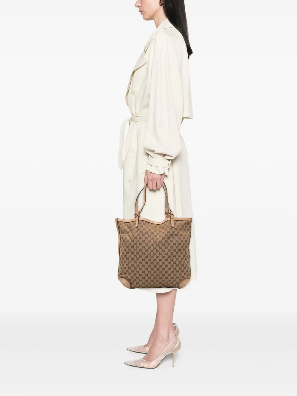 Pre-OwnedGucci Pre-Owned2016-2025 GG Canvas Craft tote bag