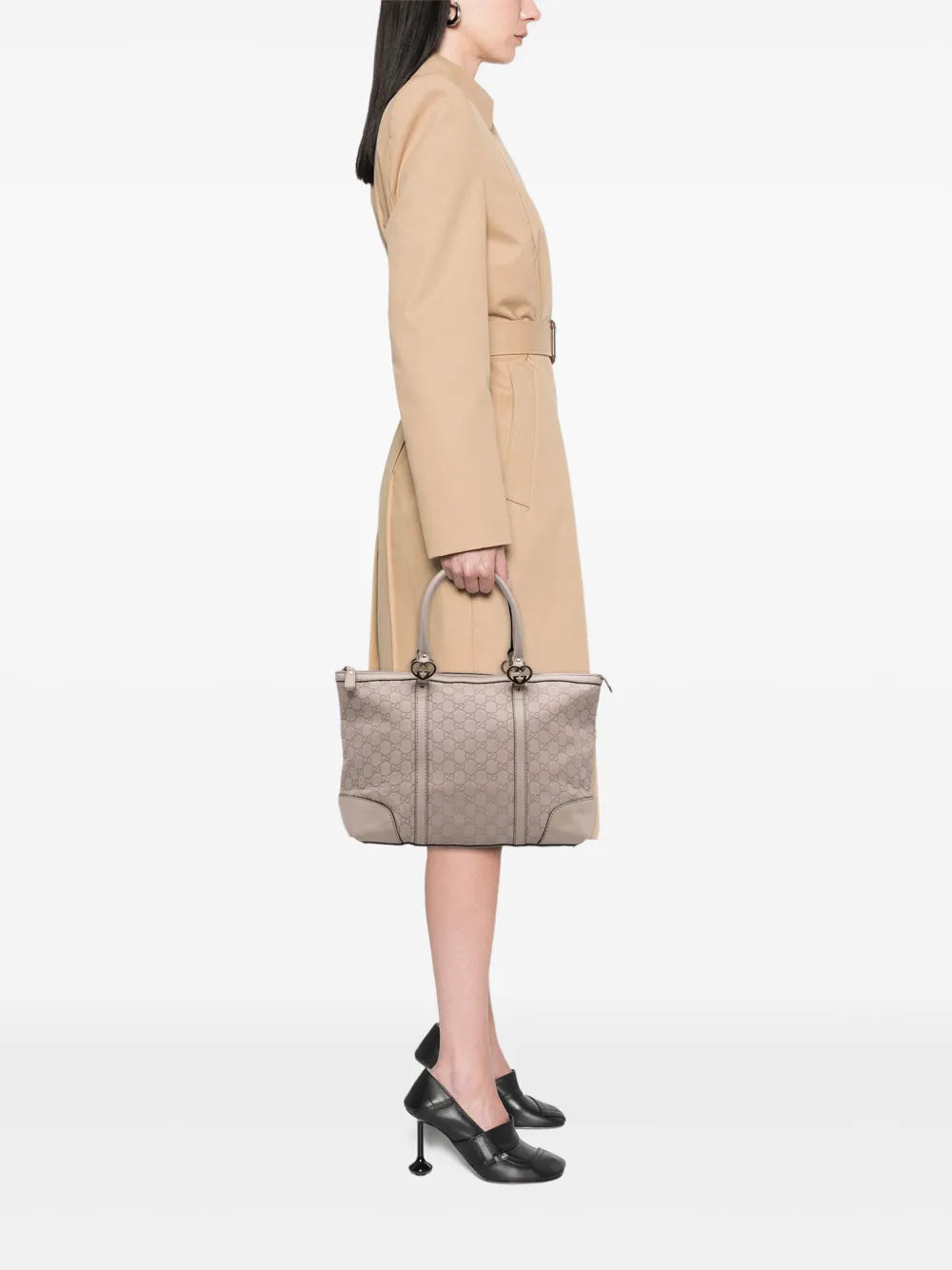 Pre-OwnedGucci Pre-Owned2016-2025 Guccissima Lovely Heart tote bag