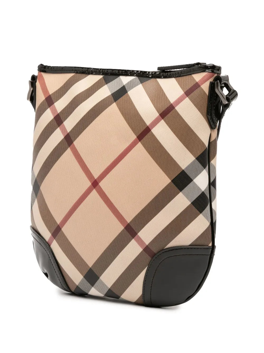 Pre-OwnedBurberry Pre-Owned2000-2017 Supernova Check Coated Canvas Dryden crossbody bag