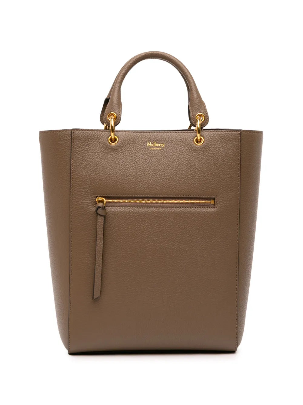 Pre-OwnedMulberry Pre-Owned2016-2025 Classic Grain Calfskin Maple Tote satchel