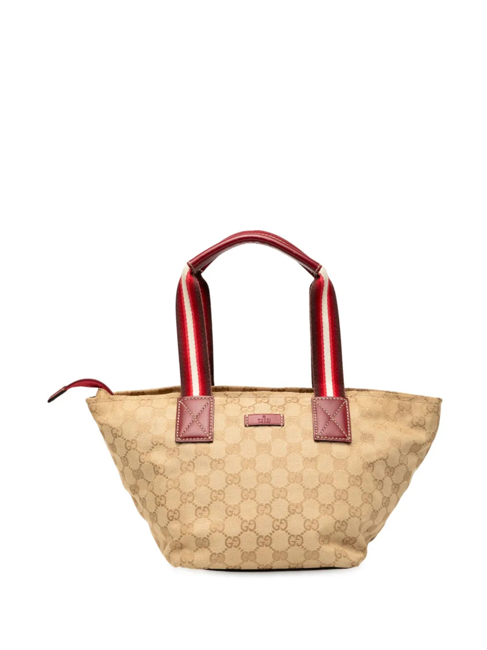 Pre-OwnedGucci Pre-Owned2000-2015 GG Canvas Web handbag