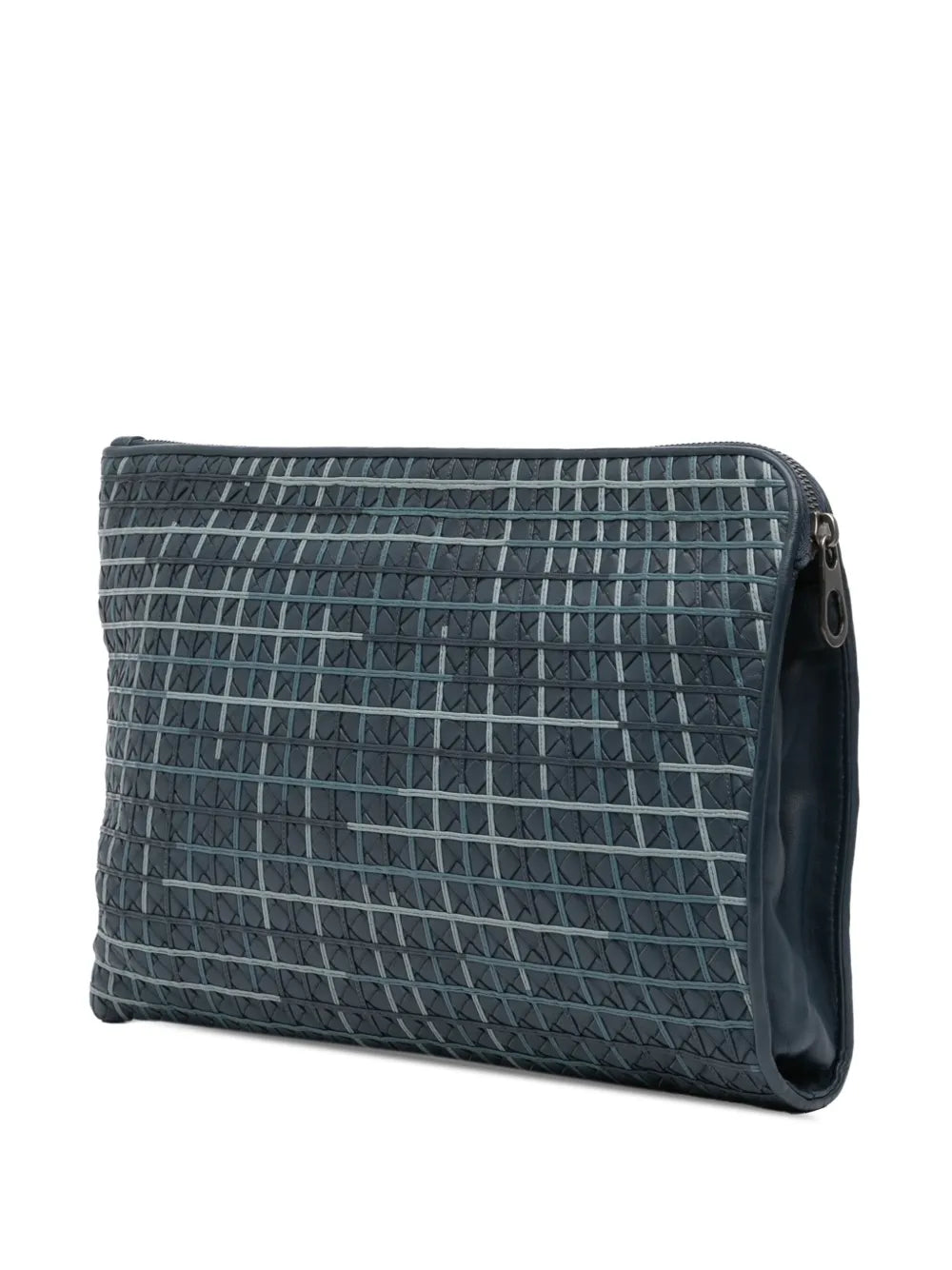 Pre-OwnedBottega Veneta Pre-Owned2012-2025 Nappa Intrecciato Metropolis clutch bag