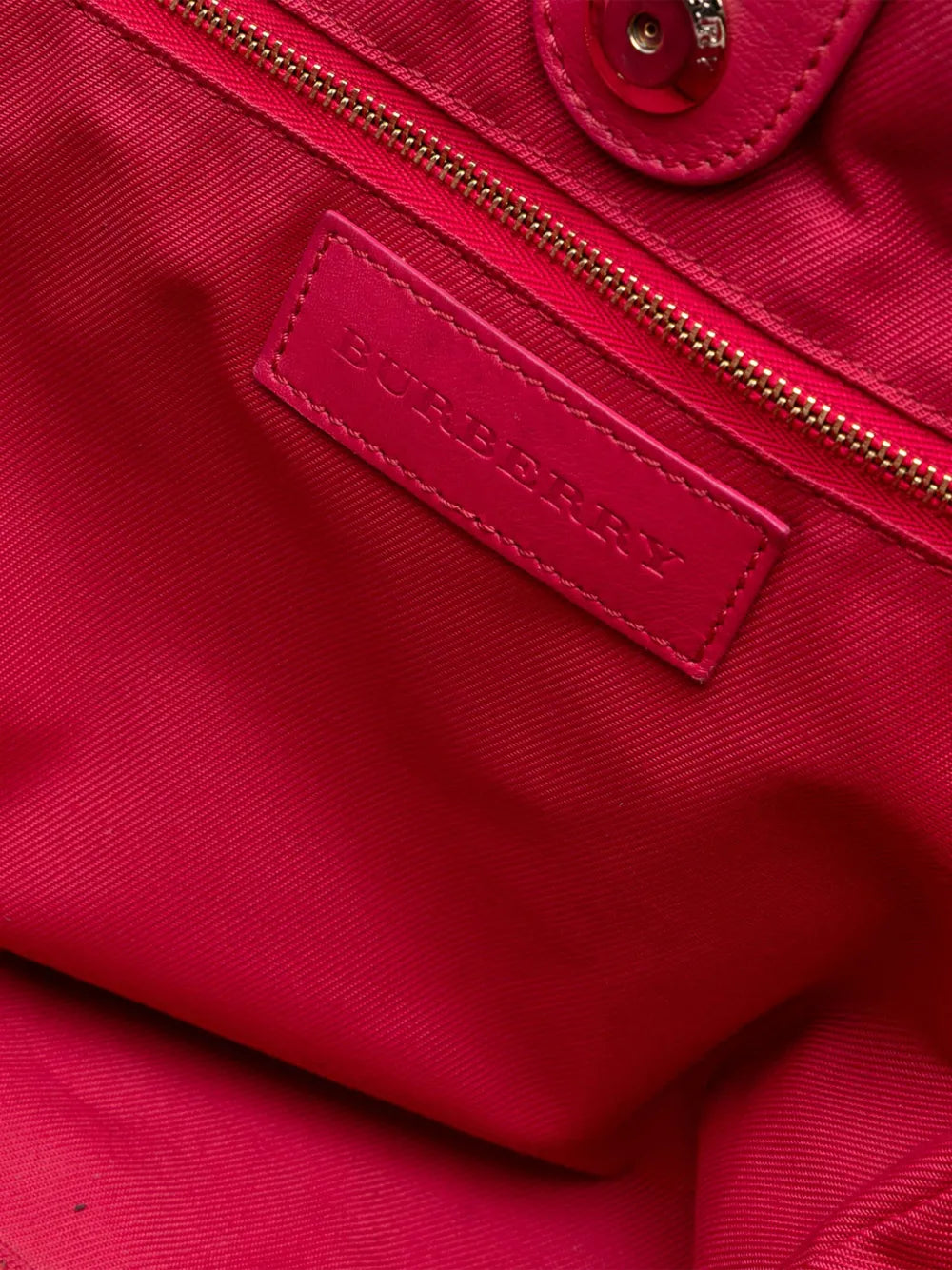 Pre-OwnedBurberry Pre-Owned2000-2017 Small Leather Trimmed Haymarket Check Coated Canvas Canterbury Bow tote bag