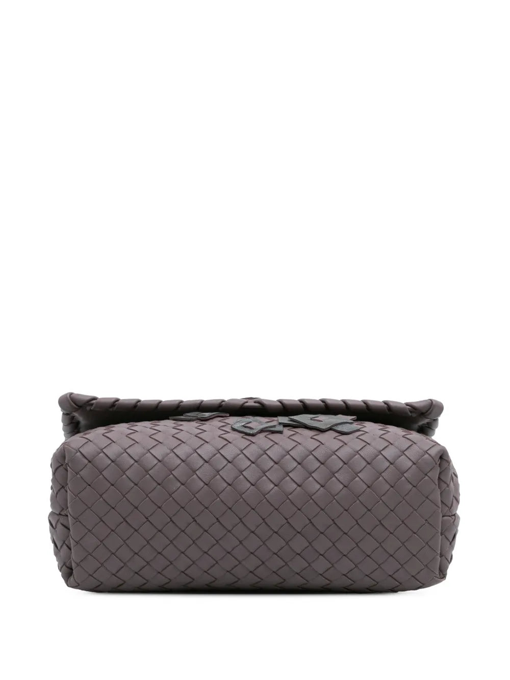 Pre-OwnedBottega Veneta Pre-Owned2012-2025 Small Nappa Intrecciato Embroidered Olimpia shoulder bag