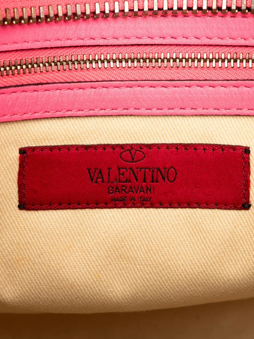 Pre-OwnedValentino Garavani Pre-Owned2000-2017 Medium Leather Rockstud Double Handle Tote satchel