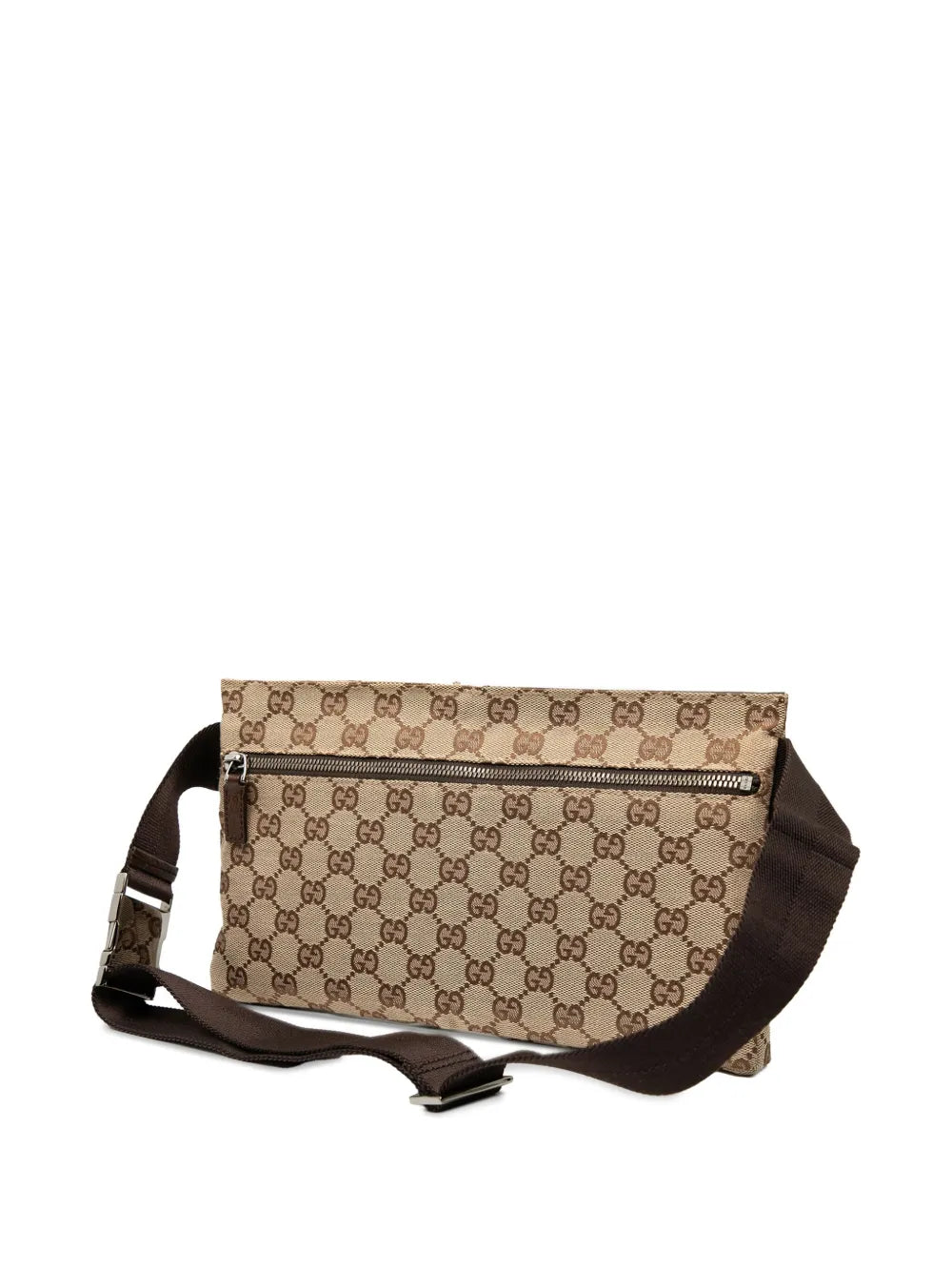 Pre-OwnedGucci Pre-Owned2000-2015 GG Canvas Double Pocket belt bag