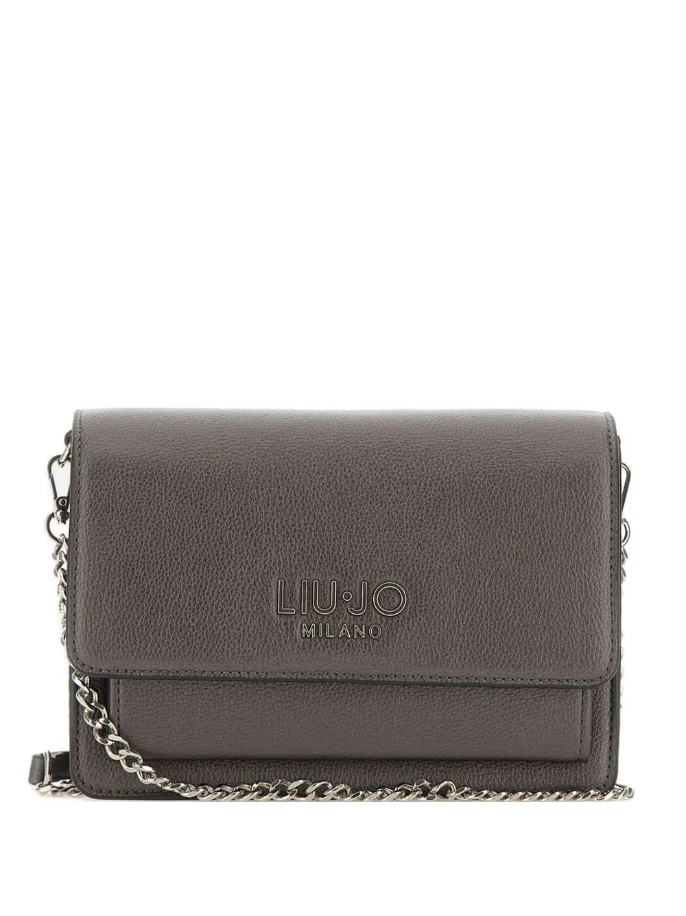 LIU JOlogo-plaque shoulder bag
