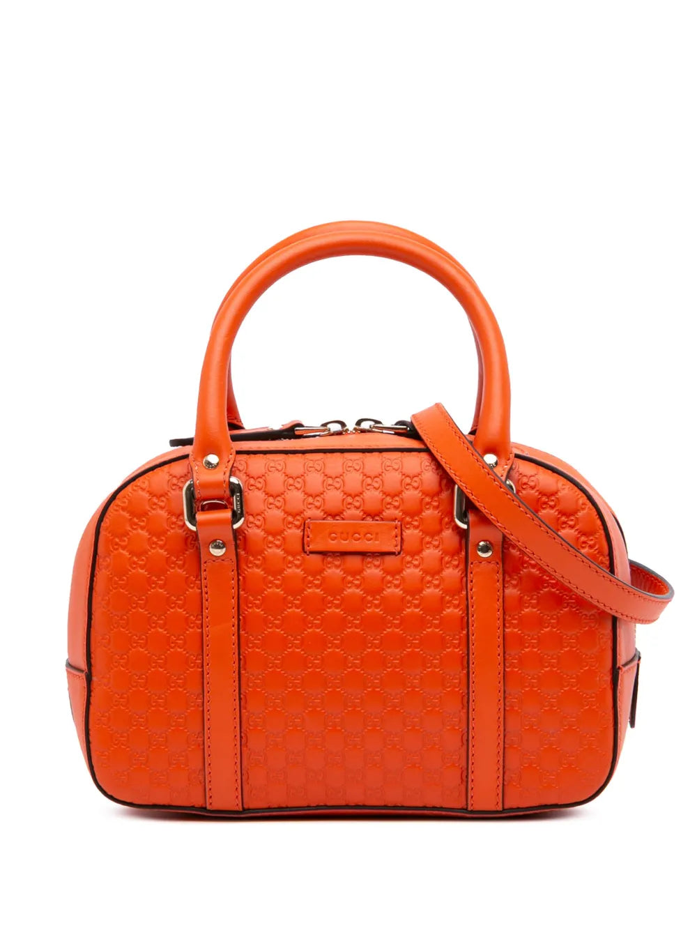 Pre-OwnedGucci Pre-Owned2016-2025 Small Microguccissima Bree satchel
