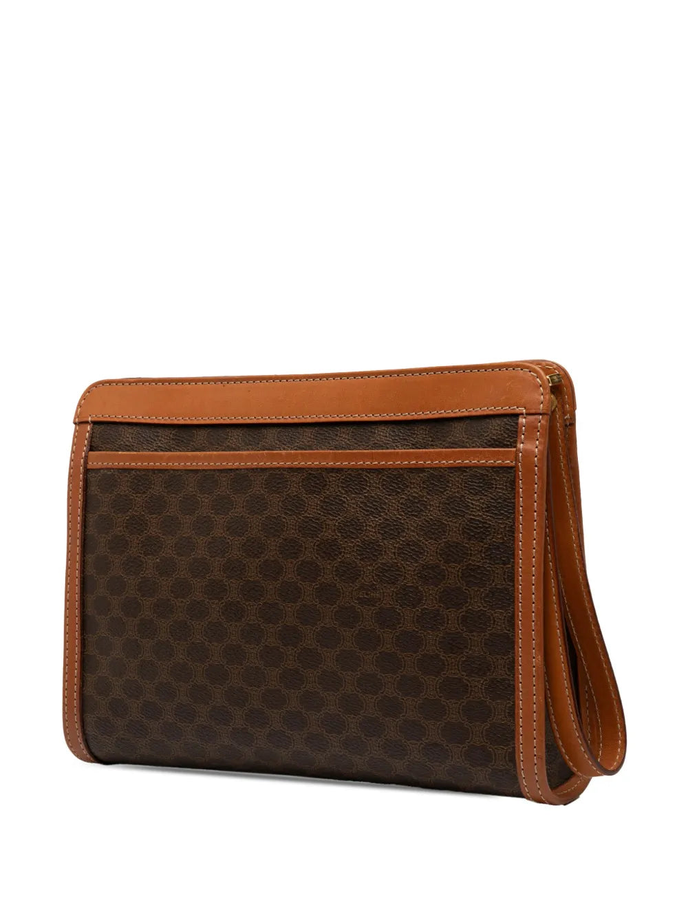 Pre-OwnedCeline Pre-Owned1996 Macadam Coated Canvas clutch bag